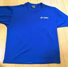 YONEX 青 Tシャツ JP M