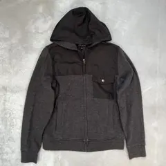 banana republic nylon docking zip hoodie