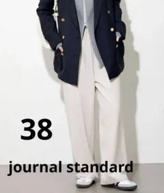 JOURNAL STANDARDウールライクストレッチワイドパンツ