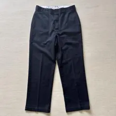 Dickies 874 チビタグ 80s USA製 ブラック W34