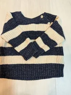 baby GAP ストライプ ニットセーター 3-6ヶ月