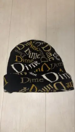 Dime ロゴ入り ニット帽・ビーニー