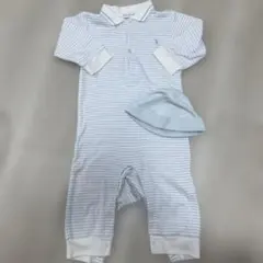Ralph Lauren ラルフローレン　ロンパース　帽子　セット　80㎝