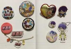 あんスタ　流星隊　仙石忍　缶バッジ　アクスタ　アクリルスタンド　キーホルダー