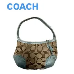 コーチ COACH ワンショルダーバッグ ホーボー ミントグリーン 希少カラー