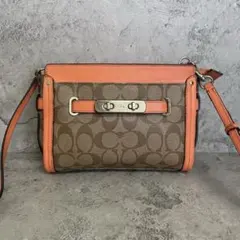 ☆COACH☆コーチ☆スワッガー☆ミニハンドバッグ☆マスタード☆ - メルカリ