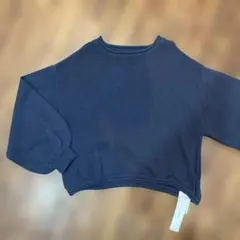 ルピリアン　en haut ネイビー　バルーン袖 ニットセーター 新品