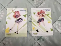 桃井愛莉 ローソン セガコンテンツプリント ブロマイド 初期 ビジュアル 非売品