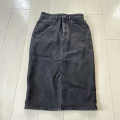 裏起毛ロングスカート