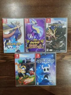Nintendo Switch ソフト 5本セット まとめ売りのサムネイル