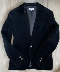 ベロアジャケット黒
