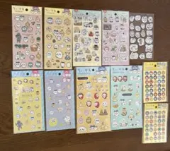 ちいかわ　100均　百均　シール　セット　11点のサムネイル