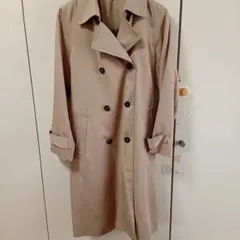 GUベージュ トレンチコート