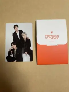 BTS PTD ミニフォト トレカ  ユニットカード3人 3番