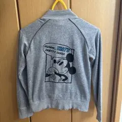 Disney Store ミッキー ジップアップパーカー グレー Mのサムネイル