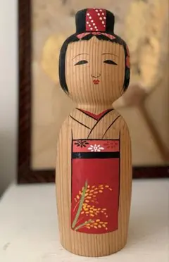 こけし 加藤正美 作 四季の唄 栗林一雪 一雪工房 近代こけし 創作
