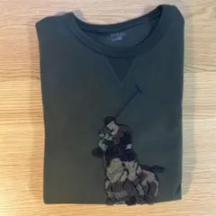 POLO RALPH LAUREN XL オリーブグリーン スウェット