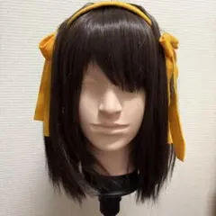 【アシスト製】涼宮ハルヒ コスプレウィッグ カチューシャ付きのサムネイル