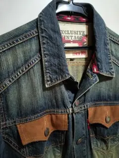 送料込み★EDWIN　エドウィン　XV　Gジャン　デニムジャケット　sizeL