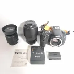 2026年最新】canon EOS 60d ダブルズームキットの人気アイテム - メルカリ