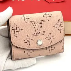 ☆美品☆ルイヴィトン 財布 ポルトフォイユイリスXS モノグラムマヒナ ピンク