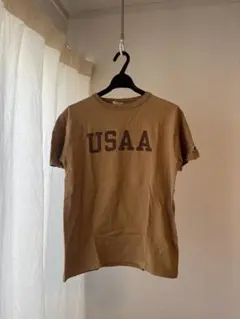 アメリカ製 Champion USAA Tシャツ ブラウンのサムネイル