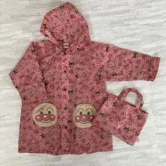 アンパンマン　顔ポケット　レインコート　カッパ　APKC