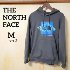 THE NORTH FACEノースフェイス パーカー赤カーキ Mサイズ古着中古