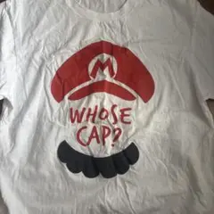 USJ 마리오 WHOSE CAP? T셔츠 L사이즈