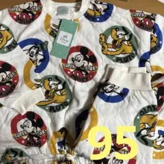 ディズニー ベビーパジャマセット 95cm ベビーキャラクターパジャマ