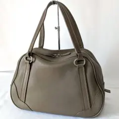 ✨皇室御用達 NAGATANI ショルダーバッグ 肩掛け タッセル シボ レザー 