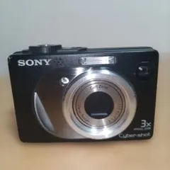 0501）SONY Cyber-shot DSC-W5 ブラック - メルカリ