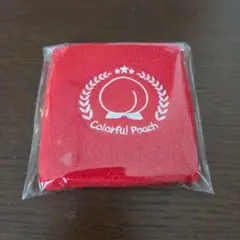 カラフルピーチ ファンミ 応援グッズ 入場 特典 赤組 リストバンド 缶
