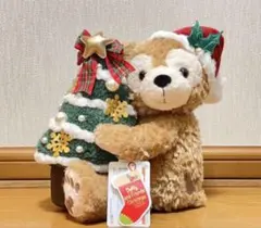 ディズニー 25周年 クリスマス ダッフィー ぬいぐるみ ポーズも取れて