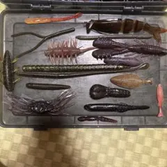 バス釣り用ワーム詰め合わせセット