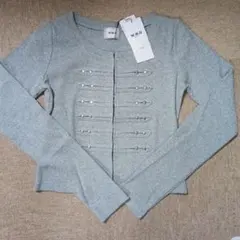 W.W.G ナポレオンカーディガン グレー M