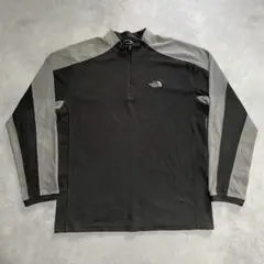 【人気】THE NORTH FACE フリース ハーフジップ ロゴ AG77