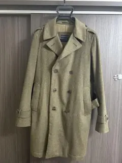 【TOMORROWLAND】カシミヤトレンチコート カーキ