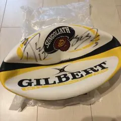 Gilbert サントリーサンゴリアス サイン入りラグビーボール - メルカリ