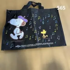 スヌーピー トートバッグ 音符デザイン