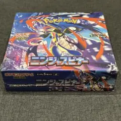 ポケモンカード ニンジャスピナー 新品未開封 シュリンク付き BOX 1点