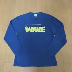 Laundry ランドリー 長袖Tシャツ WAVE ブルー M