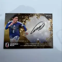 EPOCH 2025-26 サッカー日本代表 直筆サインカード 遠藤航