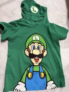 ◾️ルイージ　バンダイ　フード付きTシャツのサムネイル
