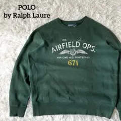 POLO Ralph Lauren スウェット XL 90s グリーン