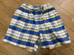 branshes キッズ チェック柄ショートパンツ 130