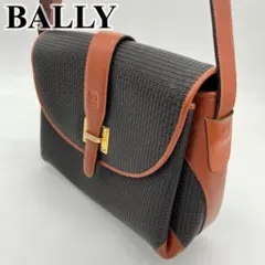 BALLY バリー ショルダーバッグ 肩掛け ロゴ型押し ゴールド金具 PVCのサムネイル
