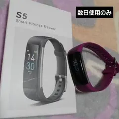 【数日使用のみ】S5 スマートフィットネストラッカー スマートウオッチ