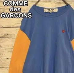 144【希少2XLサイズ】プレイコムデギャルソン♤刺繍ロゴ　長袖ロンT 入手困難