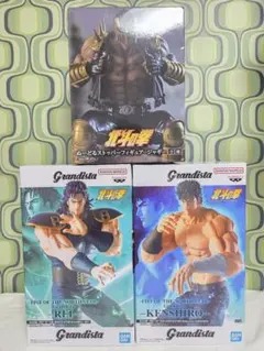 【新品未開封】北斗の拳 フィギュア 3種 セット まとめ売りのサムネイル
